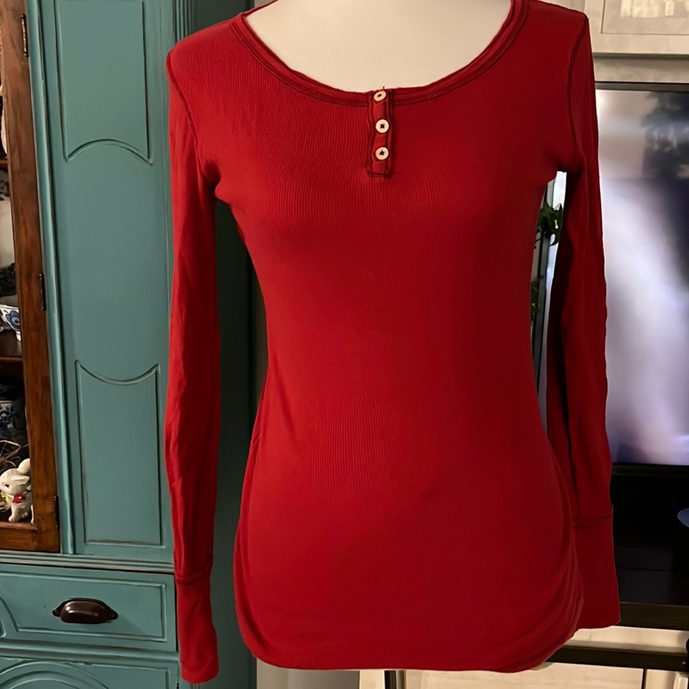 Red 100% cotton top